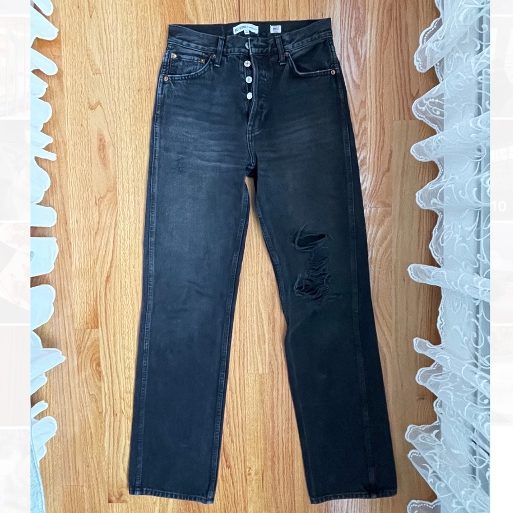 Re/Done High Rise Loose Jeans